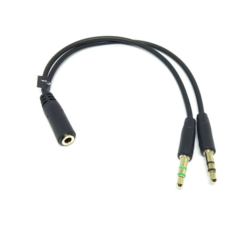 Cable plug 3,5 mm a 2 plug RCA de 1,8 m, reforzado