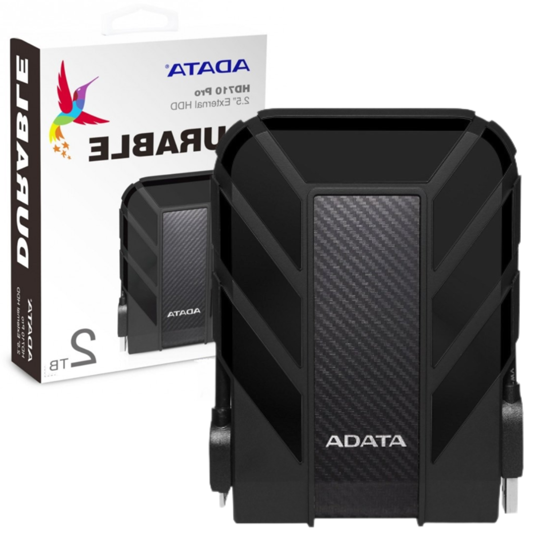 DISCO DURO EXTERNO ADATA - 2.5” 2TB USB 3.2 GEN 1 / HD710 PRO / BLACK NANOTECH