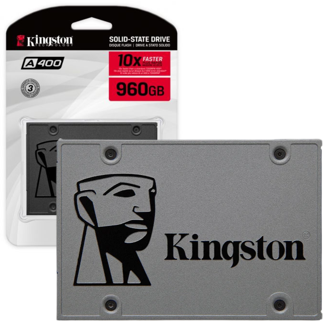SOLIDO KINGSTON SATA 2.5” A400 960GB / PC-LAPTOP - NANOTECH MARKET