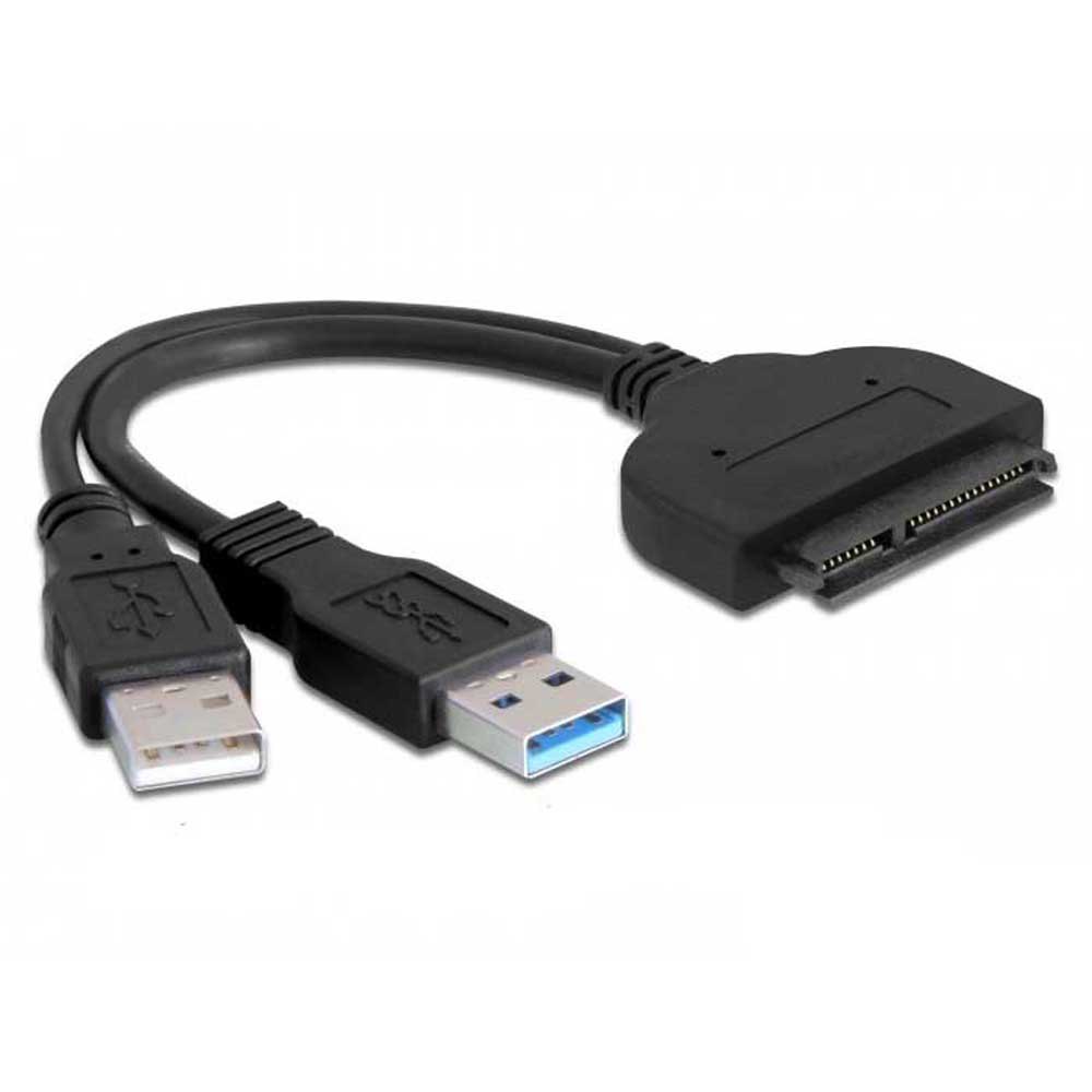 Cable SATA a USB - Adaptador de Disco Rígido USB 3.0 a SATA III de 2,5 -  Conversor Externo para Disco Duro o SSD para Transferencia de Datos