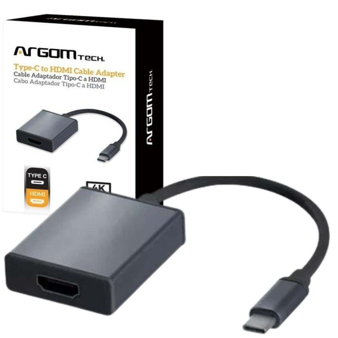 Adaptador HDMI, Tipo-C, USB hembra