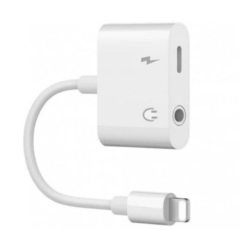 Adaptador Audio Y Carga Lightning A Lightning Y Jack 3,5mm - Blanco con  Ofertas en Carrefour