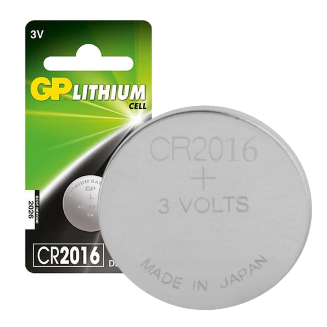 Batería botón de litio 3V CR 2016