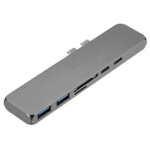 MICROFONO DE SOLAPA LAVALIER USB-C ALAMBRICO / 1.5M / HSX-M02 / BLACK -  NANOTECH MARKET