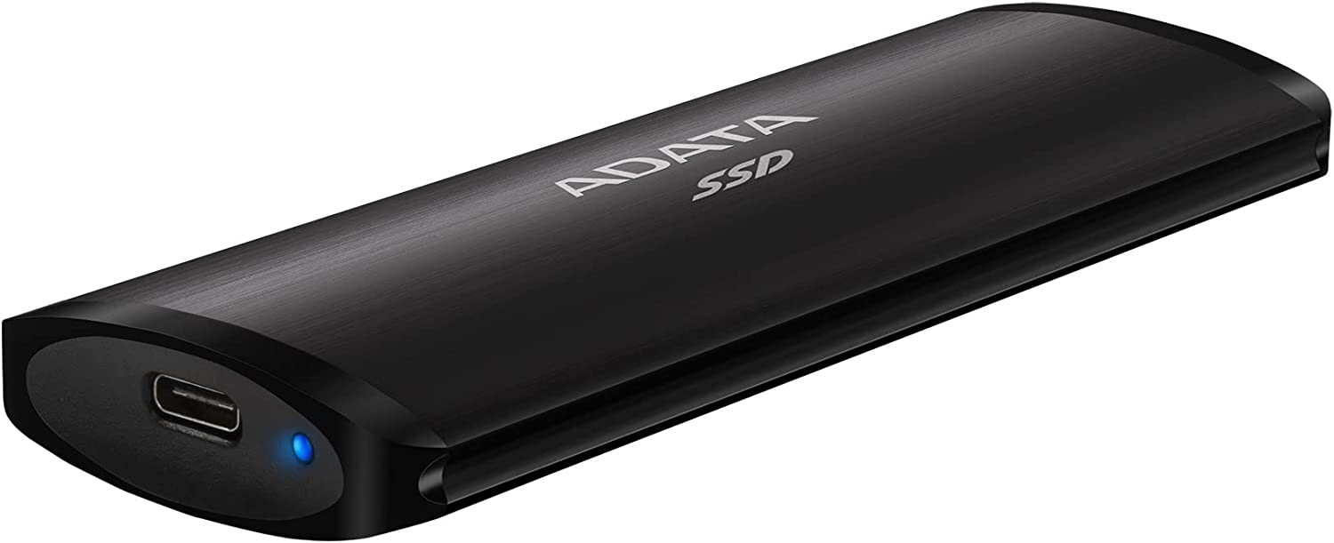  SSK SSD externo portátil de 1 TB, USB3.2 Gen2 (6Gbps) Unidad  externa de estado sólido USB-C Mini SSD externo con transferencia de datos  de 550 MB/s para laptop, teléfonos Typc C
