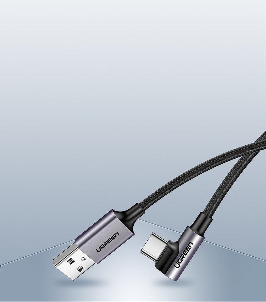 Cable USB-C UGREEN Gris Espacial 2m
