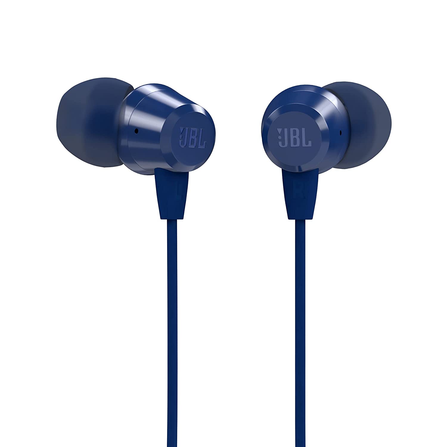 JBL – Auriculares Intraurales Azul – C50HI - Presto