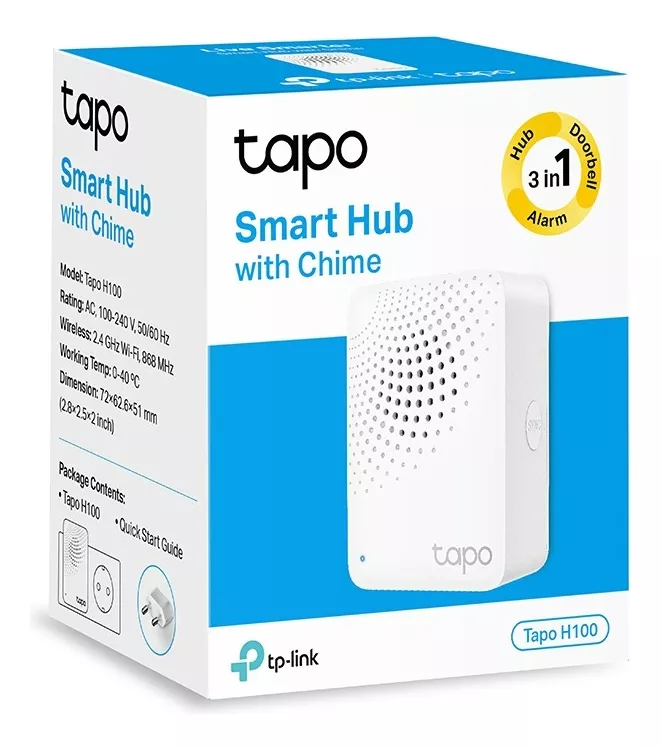 Hub Inteligente TP-Link Tapo H100 con Alarma
