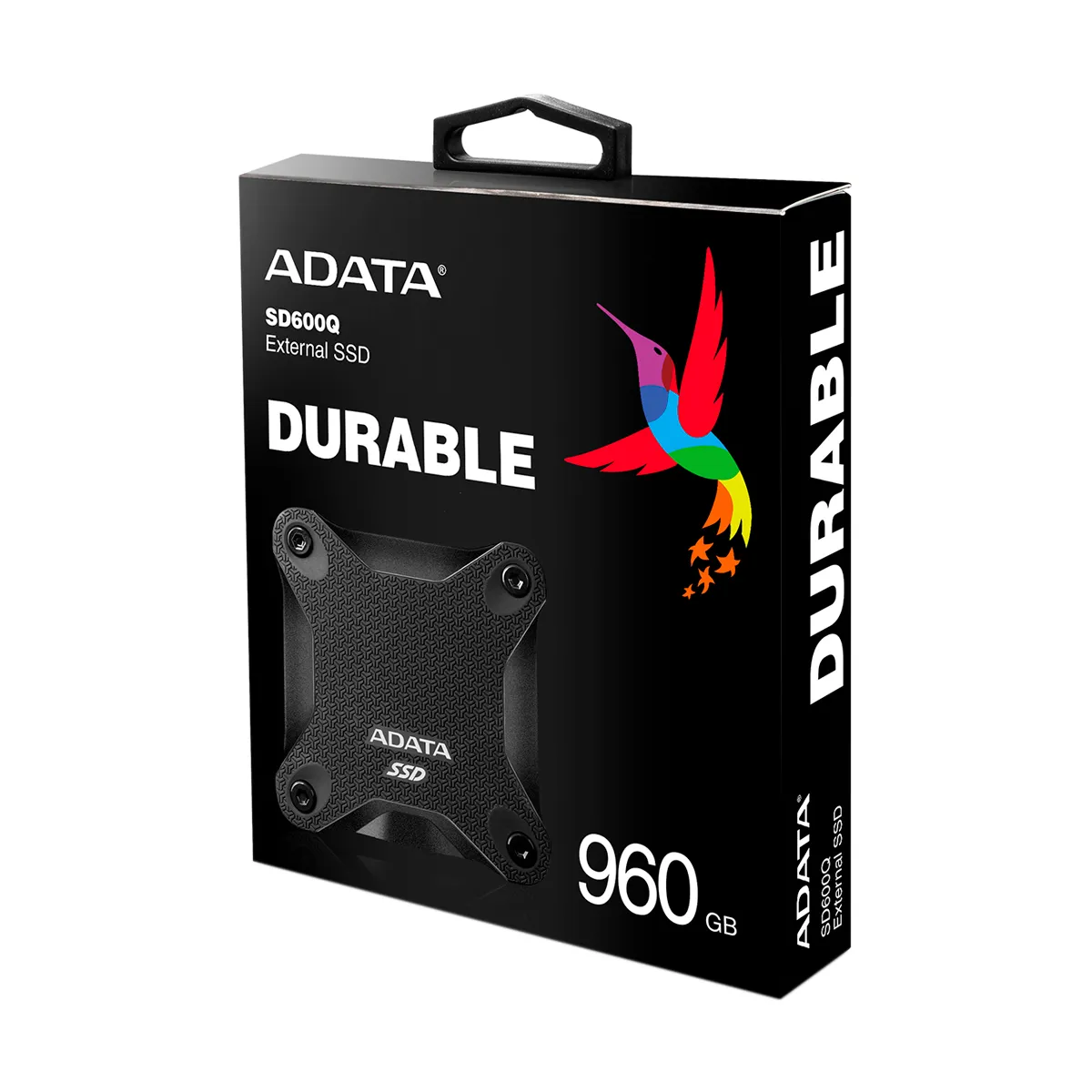 Disco Duro Solido Externo Adata Sd600q 960gb Negro Nanotech Market 2958