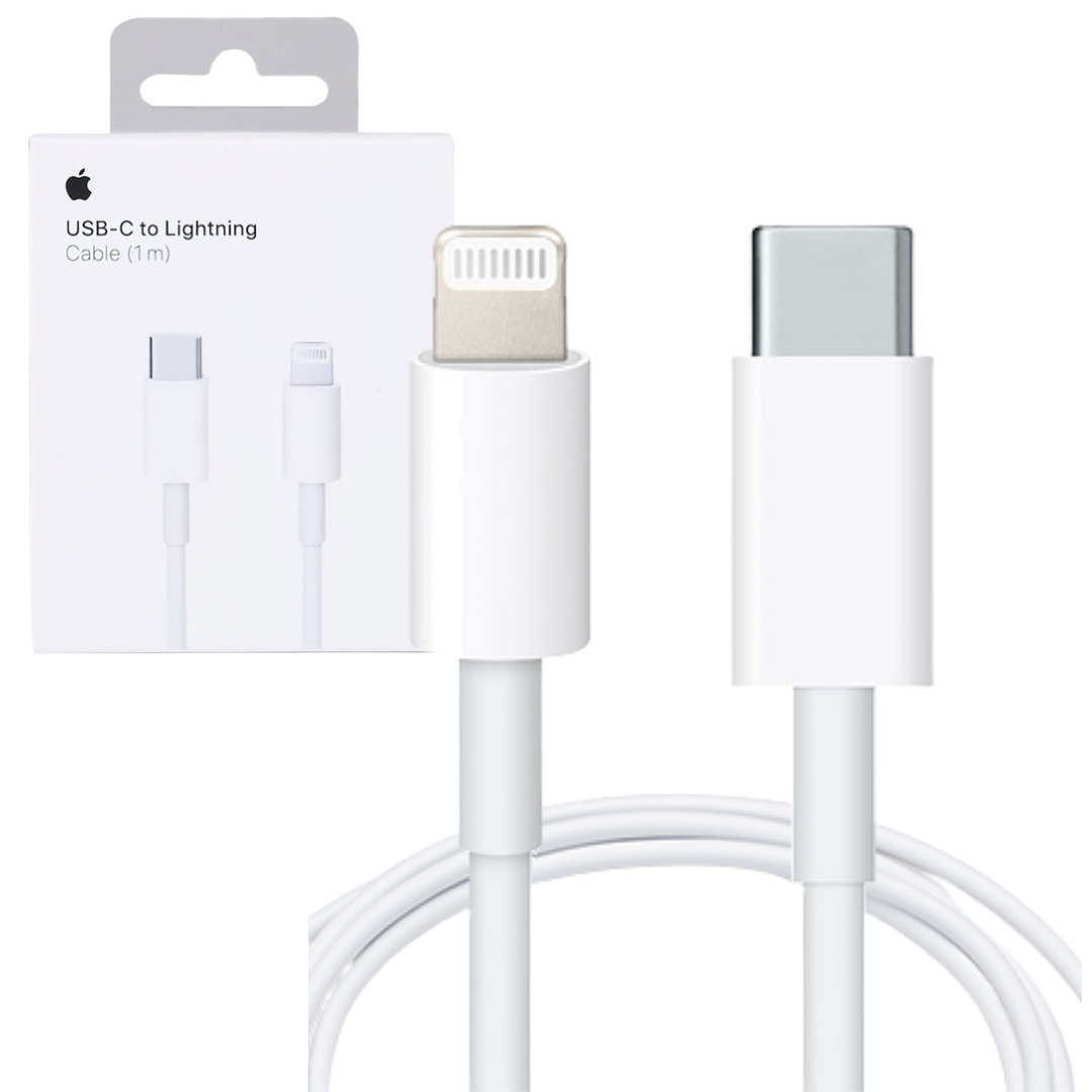 Cable Cargador Apple Original Tipo C a Lightning iPhone iPad 1m